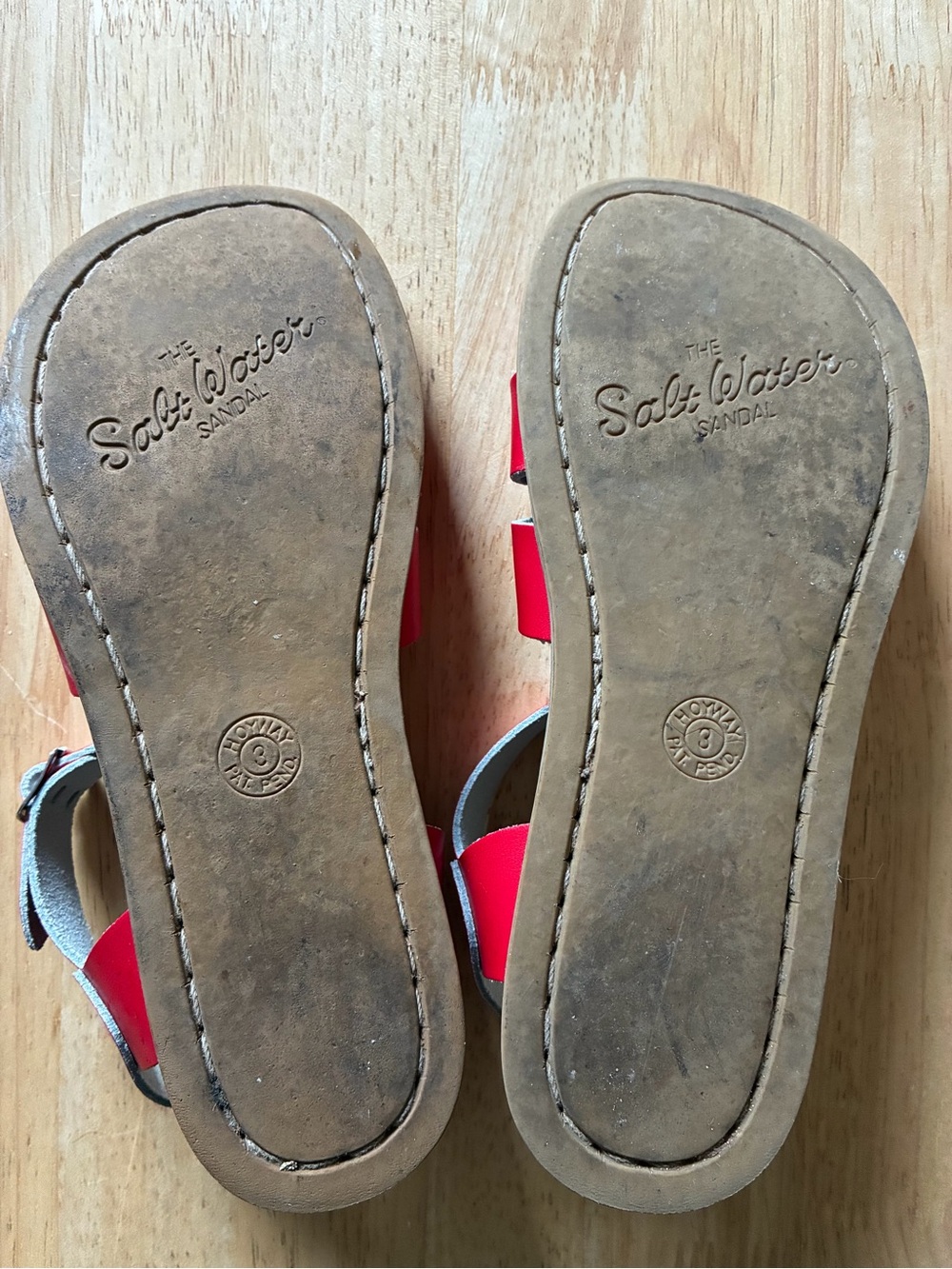 Salt Water Original Sandals EUC - Picture 7 of 9